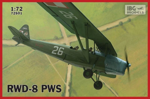 IBG - 72501 - RWD RWD-8 PWS Polish trainer plane - 1:72