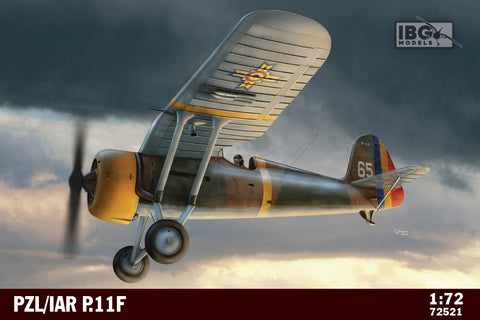 IBG - 72521 - PZL/IAR P.11F Romanian fighter - 1:72