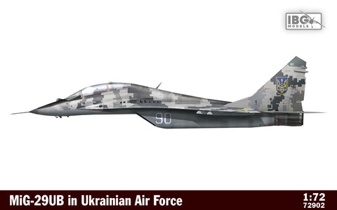 IBG - IBG72902 - Mikoyan MiG-29UB in Ukrainian Air Force - 1:72