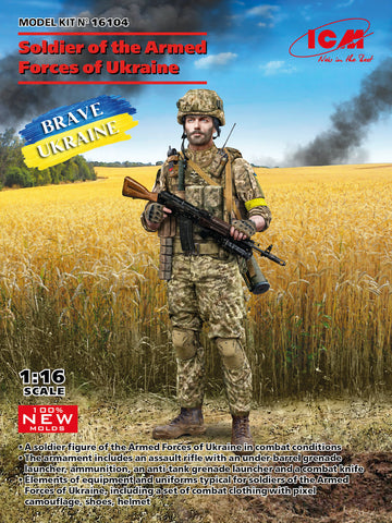 ICM - ICM16104 - Soldier of the Armed Forces of Ukraine - 1:16