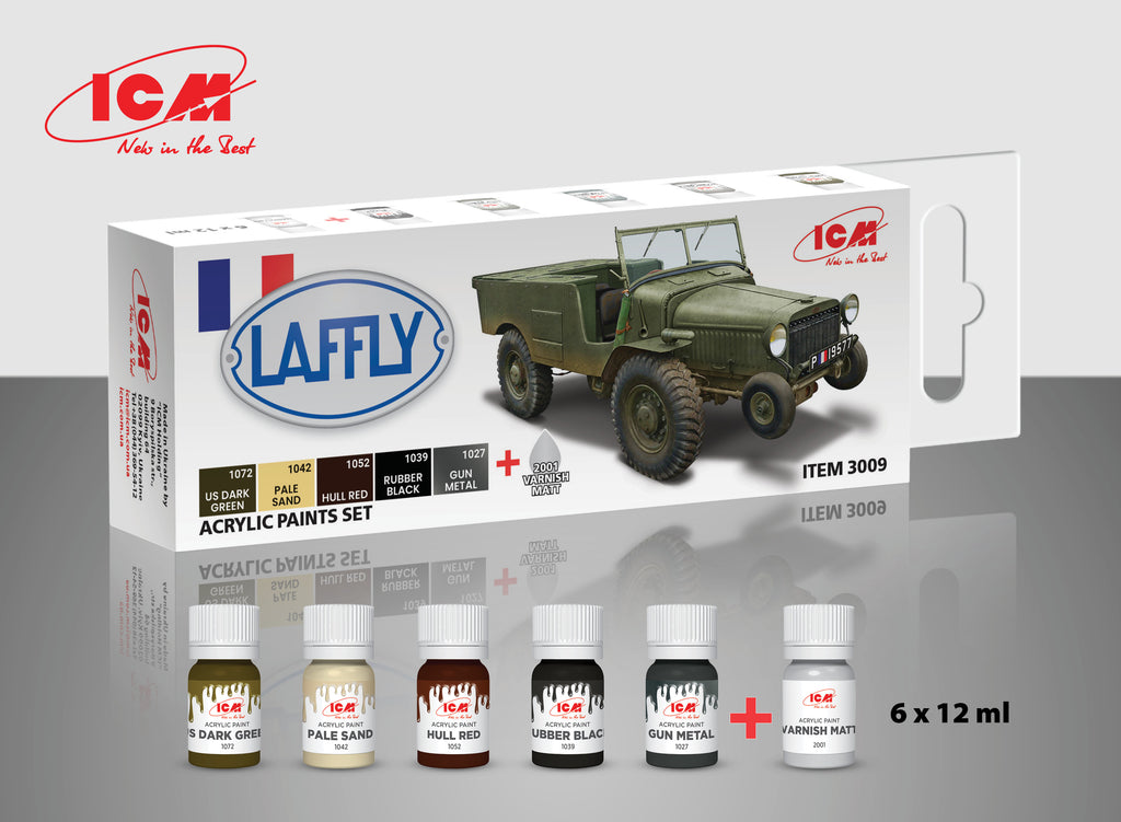ICM - 3009 - Laffly V15T paint set