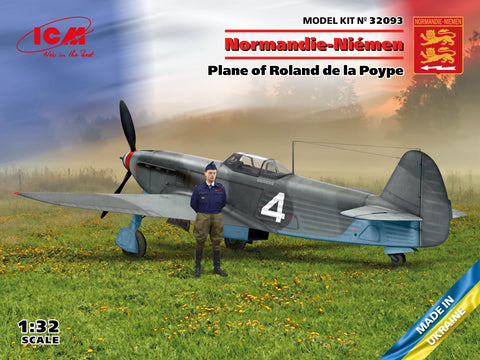 ICM - ICM32093 - Normandie-Nieman. Plane of Roland de la Poype - 1:32