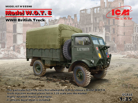 ICM35590 -  Model W.O.T. 8, WWII British Truck - 1:35