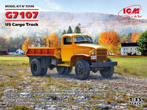 G7107 US Cargo Truck - 1:35 - ICM - 35598