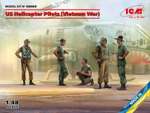 ICM - ICM48089 - US Helicopter Pilots (Vietnam War) - 1:48