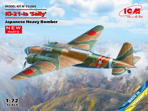 ICM - ICM72205 - Ki-21-1a 'Sally' heavy bomber - 1:72