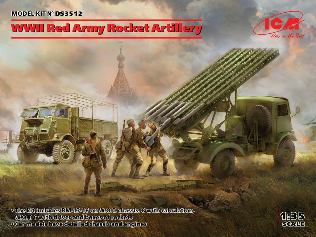 ICM - DS3512 - WWII Red Army Rocket Artillery - 1:35