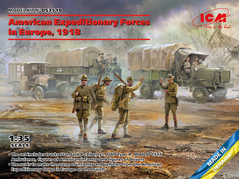 ICM - ICMDS3518 - American Expeditionary Forces in Europe, 1918 - 1:35