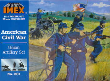 Imex - 501 - Union Artillery (American Civil War) - 1:72