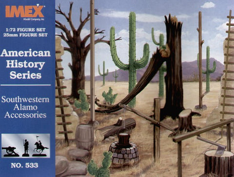 Southwestern Alamo Accessories - 1:72 - Imex - 533