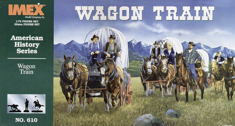 Wagon Train Set - 1:72 - Imex - 610