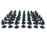 Fir Trees Green x 42 (25mm height) - F25 - K&M - @