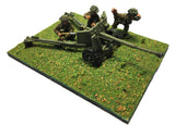 British Anti-Tank Gun 6pdr - WWII - 28mm - PAINTED