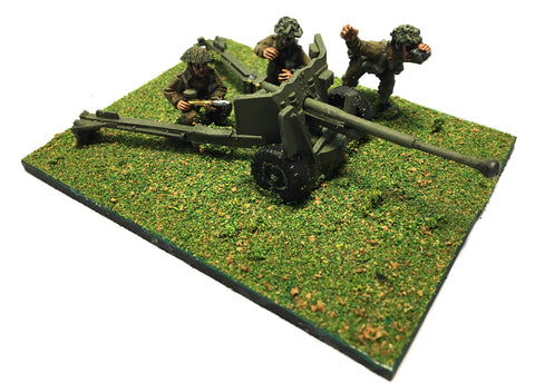 British Anti-Tank Gun 6pdr - WWII - 28mm - PAINTED - CP@