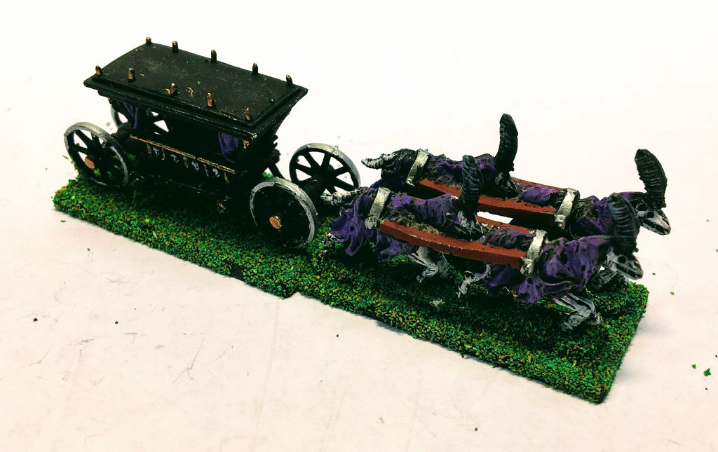 Vampire Counts Black Coach - 10mm - Warmaster - UNPAINTED