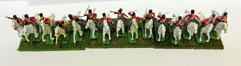 Scots Grey British Cavalry x 18 (Nap Wars) - 1/72 - ESCI (HIGH PAINTED) - @