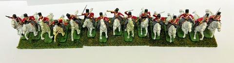 Scots Grey British Cavalry x 18 (Nap Wars) - 1/72 - ESCI (HIGH PAINTED) - CP@