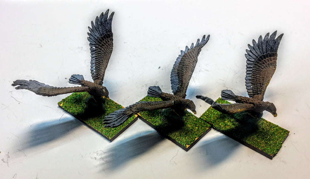 High Elves Eagles - 10mm - Warmaster - UNPAINTED