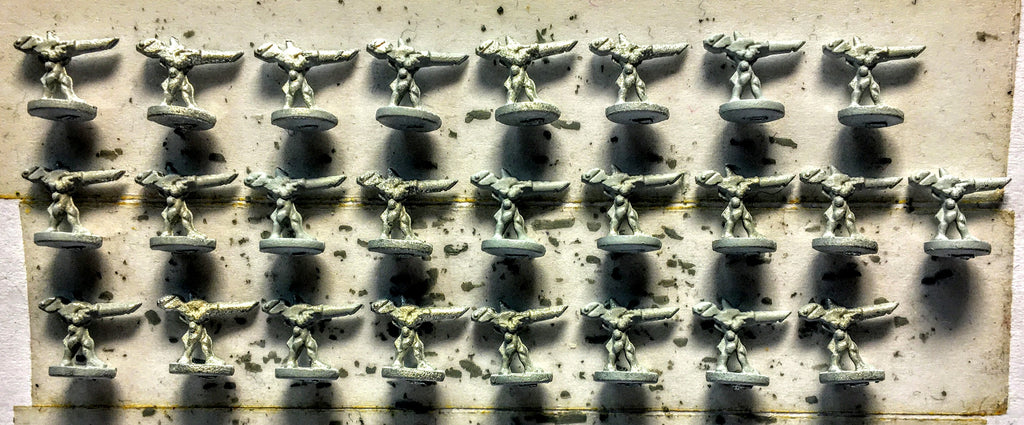 Eldar Guardian Heavy Weapons (x25) - 6mm - Epic