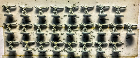 Eldar Guardian Heavy Weapons (x25) - 6mm - Epic