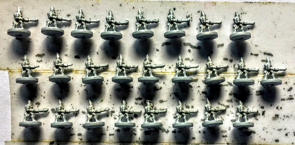 Eldar Guardians Type 1 (x25) - 6mm - Epic
