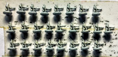 Eldar Guardians Type 1 (x25) - 6mm - Epic