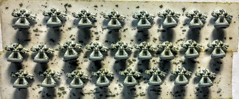 Space Marine Captain (x25) - 6mm - Epic