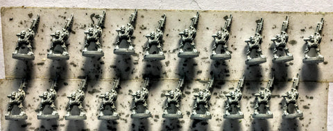 Chaos Space Marine Androids (x20) - 6mm - Epic