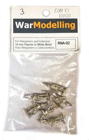 War Modelling - Russian infantry command - 15mm