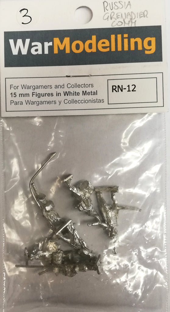 War Modelling - Russian grenadier command - 15mm
