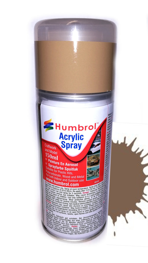 Humbrol - AD6029 - N.29 Dark brown - 150ml - Spray - @