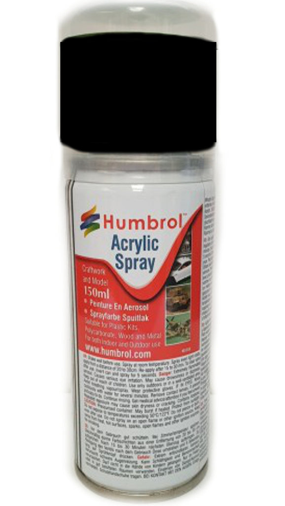 Humbrol - N.85 Black satin - 150ml - @