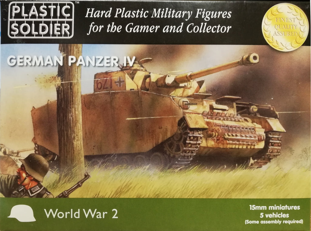 Plastic Soldier - WW2V15002 - German panzer IV - 1:72