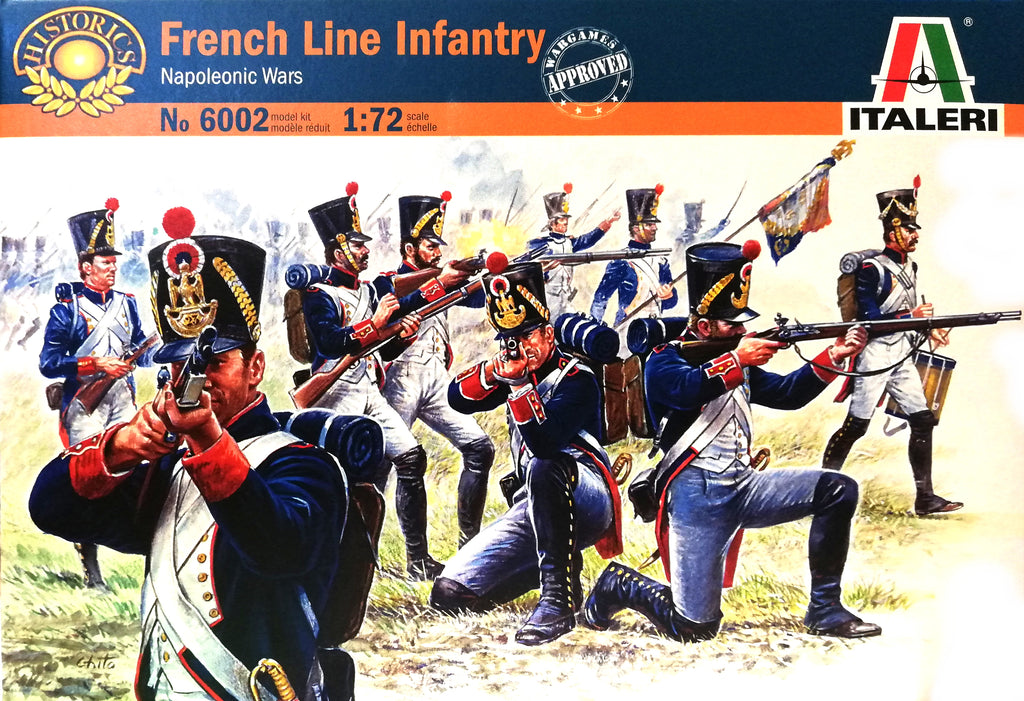 French line infantry (Napoleonic Wars) - Italeri - 6002 - 1:72