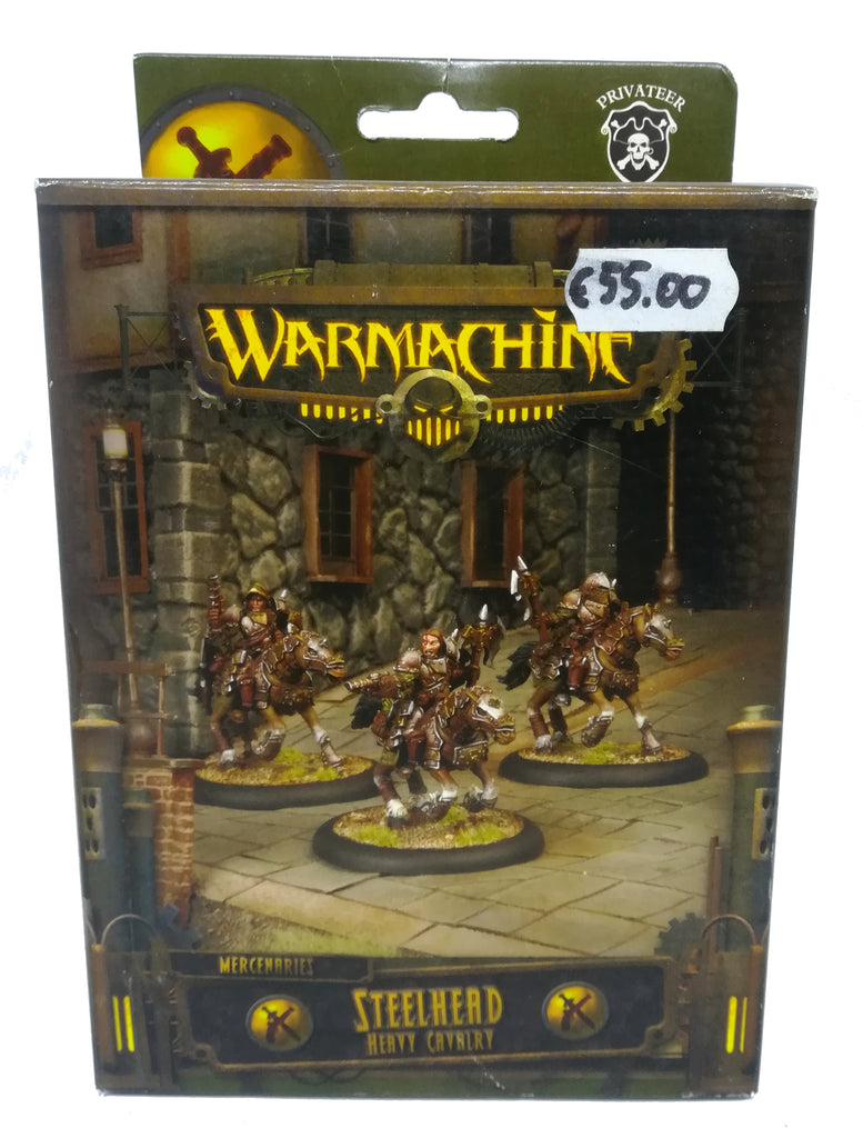 Warmachine - Steelhead heavy cavalry - Mercenaries - @