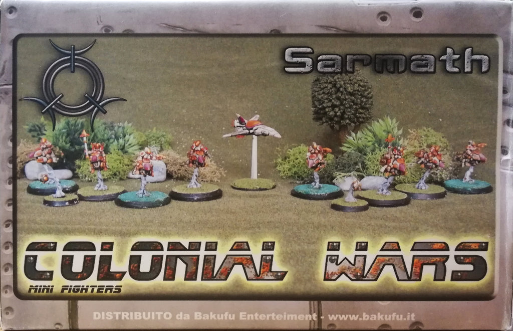 Colonial Wars mini fighters - Sarmath - 1:72