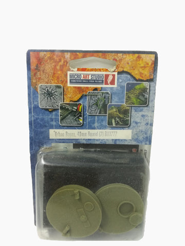 Urban Bases 40mm Round (2) B03222 - MICRO ART STUDIO