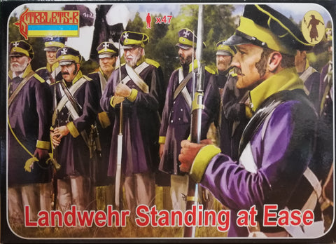 Landwehr standing at ease - 1:72 - Strelets - 169