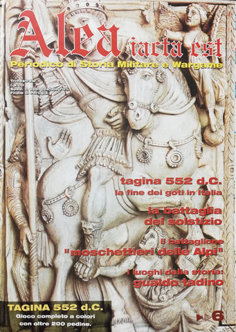 Libri - Alea Iacta est - Tagina 552 d.C. la fine dei goti in Italia