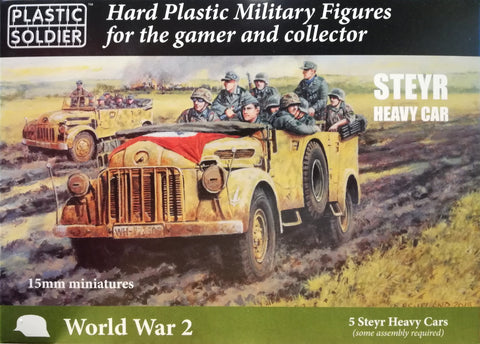 Steyr heavy car - 15mm - Plastic Soldier - WW2V15037