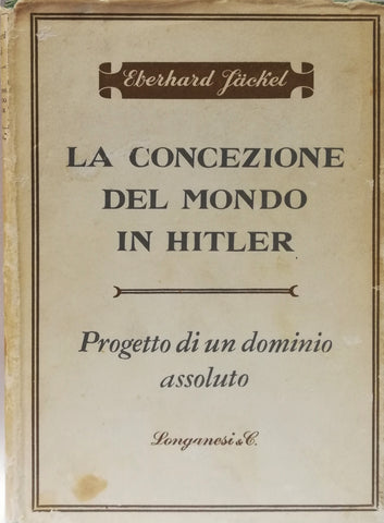 Libri - La concezione del mondo in Hitler