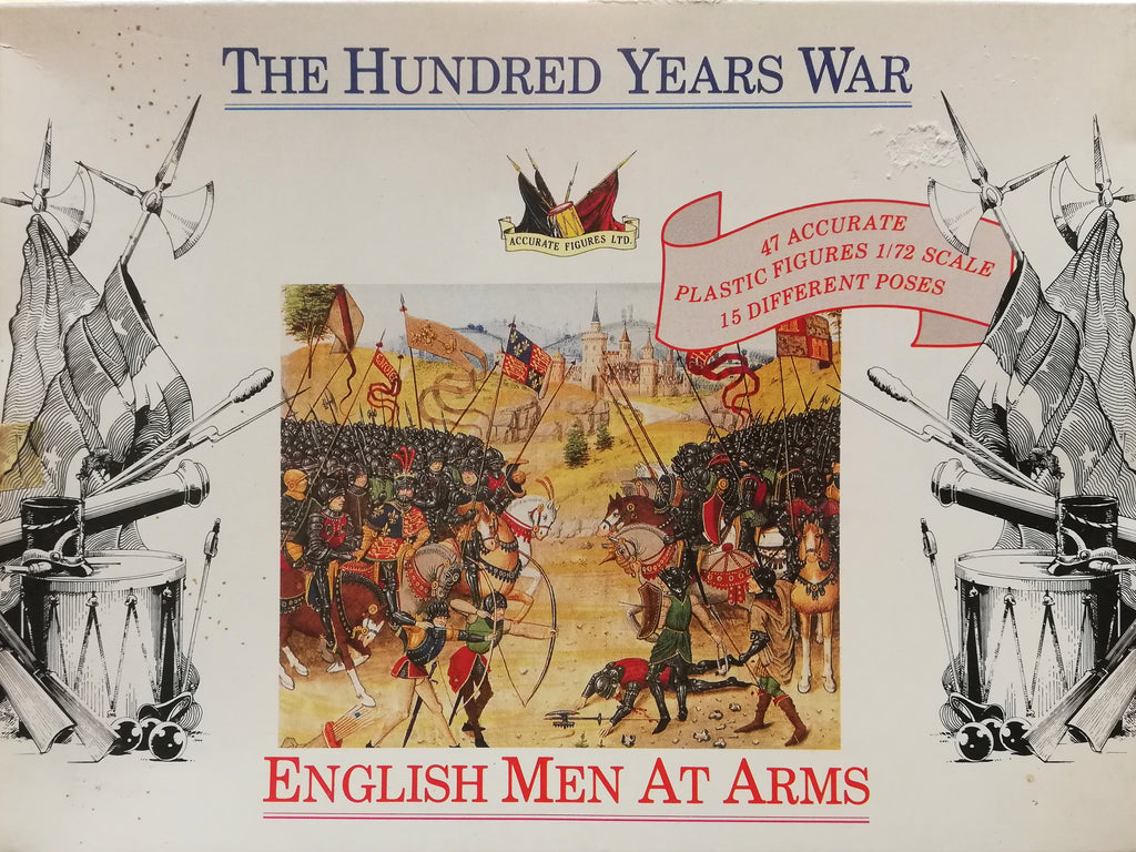 The Hundred Years War - English Men At Arms - 1:72 - Accurate Figures - 7206