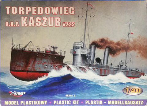 Mirage Hobby 40027 - Torpedowiec O.R.P. Kaszub WZ25 - 1:400