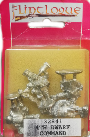Dwarf command 4th - 28mm - Alternative armies Flintloque - 32841 - @