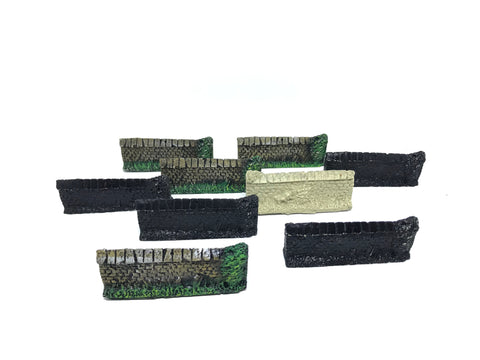 Wall section - 28mm - Scenery Wargame - ES74 - @