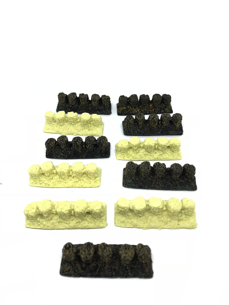 Gabions - 15mm - Scenery Wargame - ES102 - USED