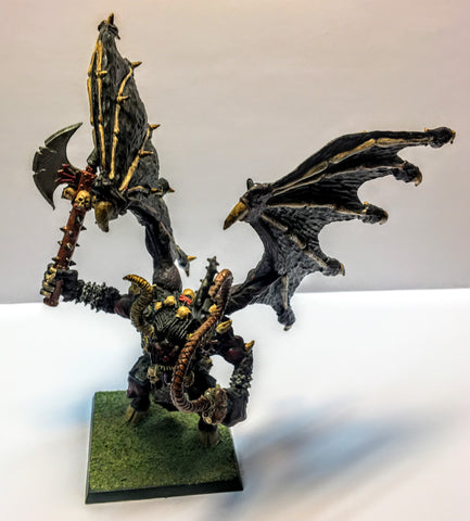 Games Workshop - WH Chaos Bloodthirster of Khorne Greater Daemon Metal (OOP) - CP@