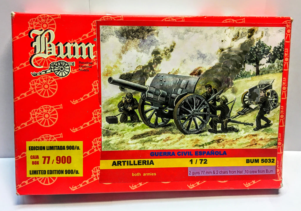 Bum - 5032 - Guerra Civil Espanola - Artilleria Nazionalista - 1:72