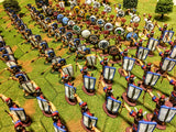 ROMANS INFANTRY CAVALRY - PUNIC WARS - 1:32 - HAT/ITALERI - PAINTED (SET 2)