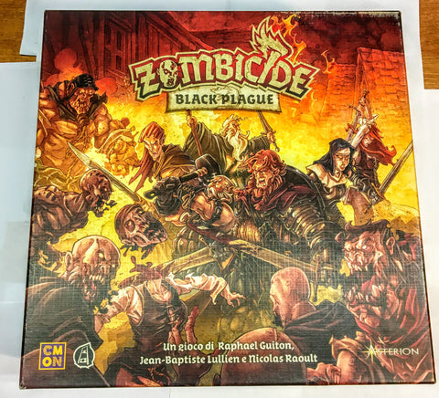 Zombicide: Black Plague - Gioco da Tavolo + Miniature Dipinte - GUF001 - V@